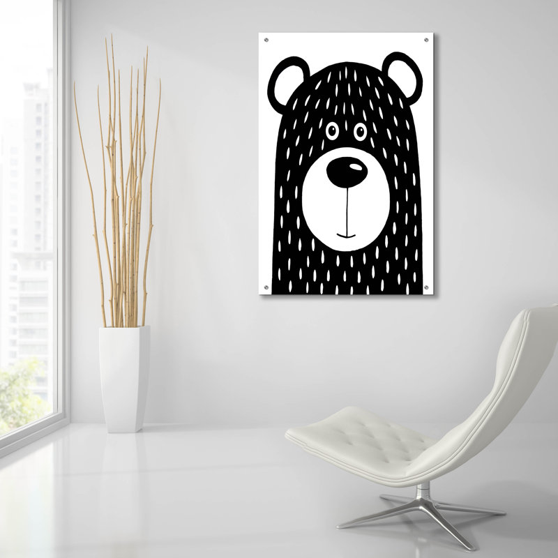 «Vanilla Bear» par Lucia Stewart, H 36 po x l 24 po x P 0,2 po
