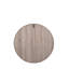 Maderia Wood Flat Wall Mirror
