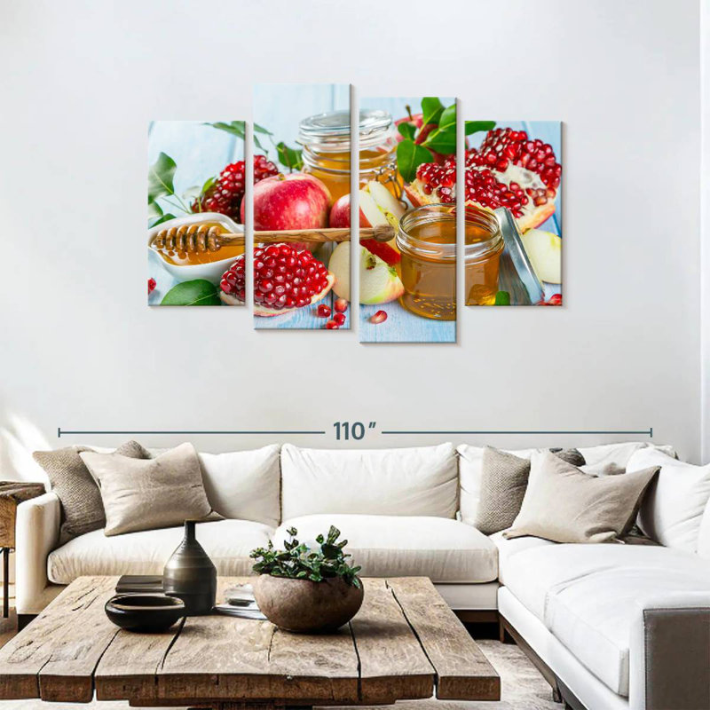 Yarlin Rosh Hashanah, H 48 po x l 75 po