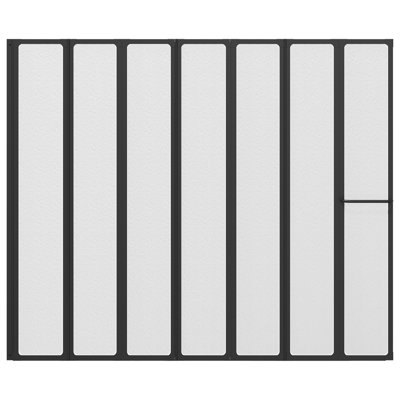 Mckinsey 168mm W x 140mm H Folding / Bi-Fold Framed Tub Door with Frosted Glass