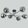 Odilon Glass Semi Flush Mount