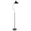 Lampe sur pied Visser - noir