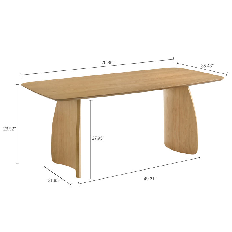 5-Piece Dining Set, Mid-Century Modern Wooden Table & Upholstered Chair Set For Home, Kitchen, Dining Room, Beige, White
