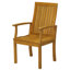 Monterey Teak Outdoor Dining Armchair