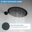 Ensemble de douche à pluie HGN 10 po avec douchette murale et bec de baignoire-111688372