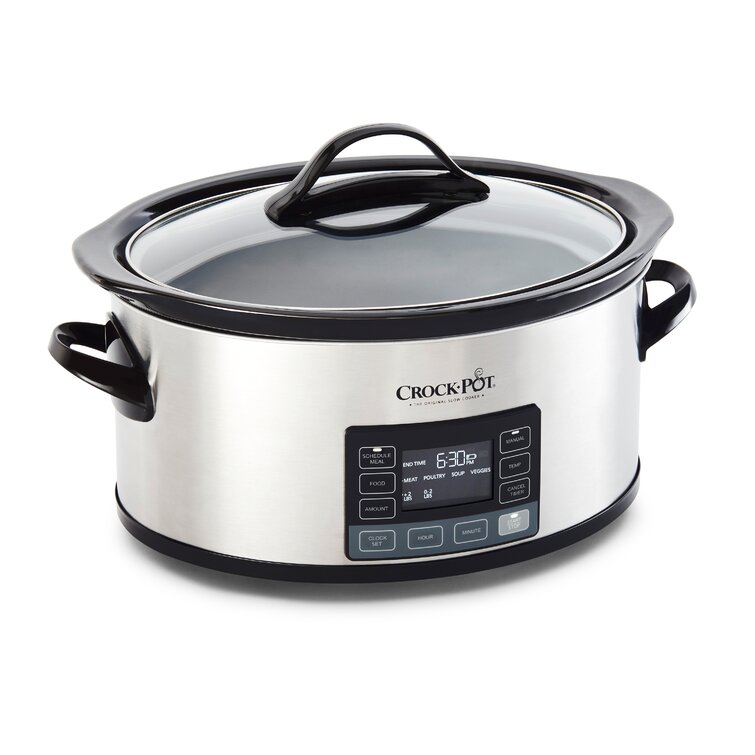 https://assets.wfcdn.com/im/21627062/resize-h755-w755%5Ecompr-r85/1434/143450022/Crockpot+6-Quart+Slow+Cooker+With+Mytime+Technology%2C+Programmable+Slow+Cooker%2C+Stainless+Steel.jpg