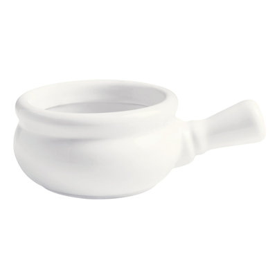 Le GE Bol à soupe French Oignon, 10,5 onces, blanc (ensemble de 12)