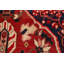 Tapis rouge vintage en laine 5 x 10