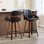 Tabouret de bar et de comptoir pivotant