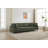 2-Piece Corduroy Upholstered Modular Sofa With Solid Wood Legs-578860426