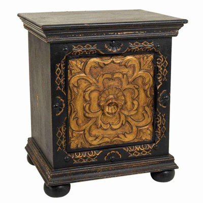 Gamby 50cm W Solid Wood Bedside Table