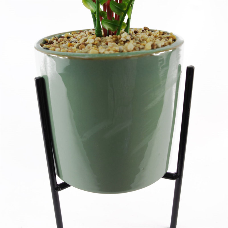 40cm Faux Plant in Ceramic Pot