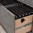 Lateral File with Two Drawers, Medium Gray finish