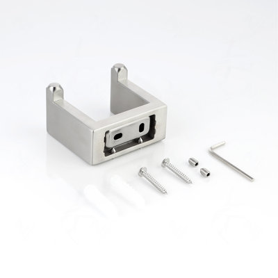 Ensemble de quincaillerie de salle de bain murale en acier inoxydable 4 pièces