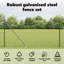 Vidaxl Chain Link Fence With Posts Steel-116797808-116797814