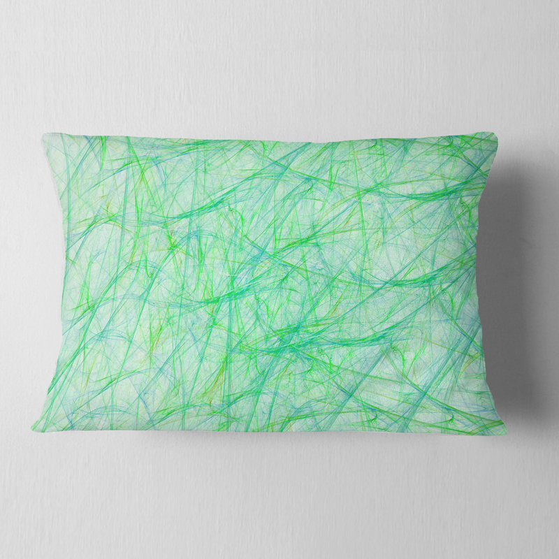 Coussin lombaire en marbre transparent Abstract