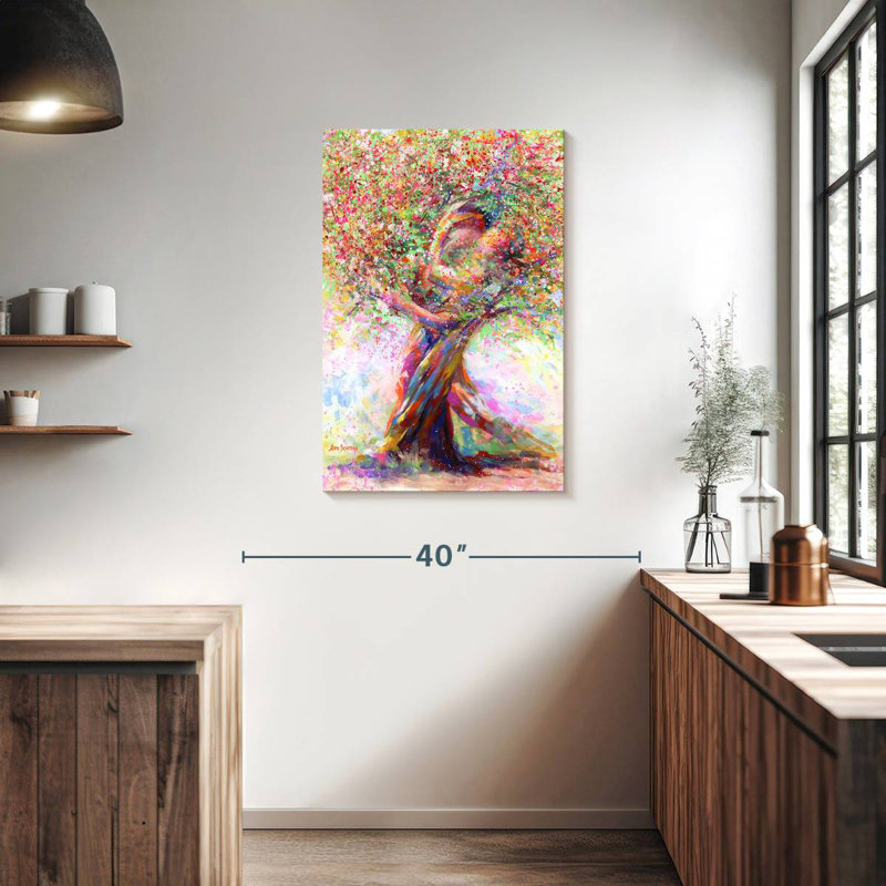 Arbre vibrant de l'amour, H 36 po x l 24 po