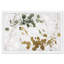 «Green and Gold Floral Botanicals» - peinture encadrée-68785267-68785270