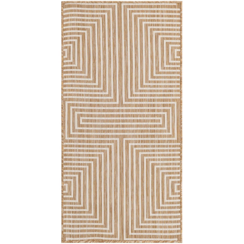 Tapis contemporain Nykeia, Tapis de couloir 2 pi x 4 pi 1 po