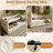 Twin Size Beige Velvet Upholstered Daybed With Hydraulic Storage, & Type - C Charging, Wooden Slats, And Back For A Practical Bedroom Furniture Back, Bed Frame Without Mattress, Convenient Charging-2121221362