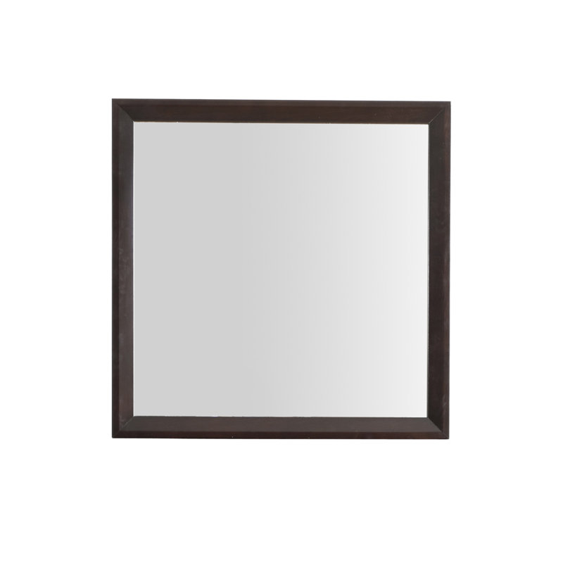 Mirror, 36" x 36", Espresso, Square