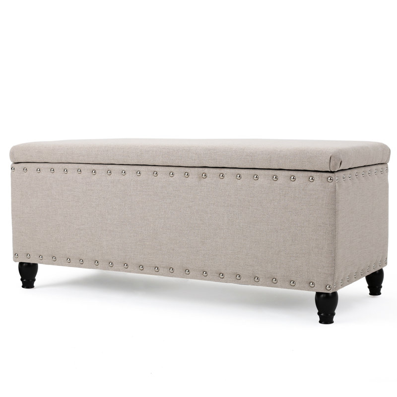 Fabric Storage In Wheat Color - 18.55 In. W X H 41.33 D With Cover H, Family Room, Wheat
