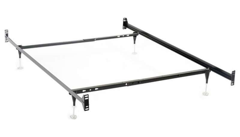 Esme Bed Frame Black (Headboard & Footboard), Twin/Full