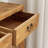 Solid Elm  Wood Entryway Cabinet
