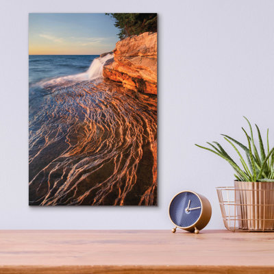 Sur la photo «Rocks Michigan I» par Alan Majchrowicz - impression sans cadre