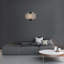 Anatollo 2 - Light Black Single Pendant