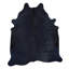 Iwan Cowhide Area Rug in Navy