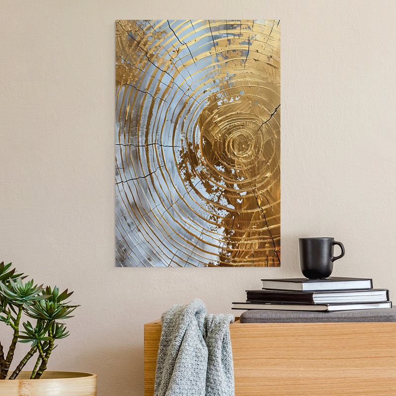 Série ABSTRACT CXL - Impression sur toile seulement - NON CADRE, H 27 po x l 18 po