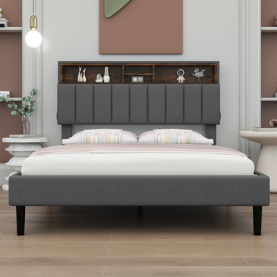 Josen Upholstered Upholstered Bed Storage Bed