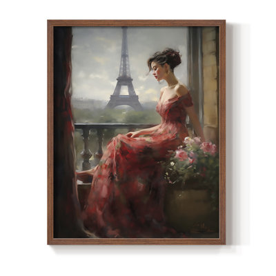 Reproduction encadrée WOMEN Series CDLXIX - bois massif