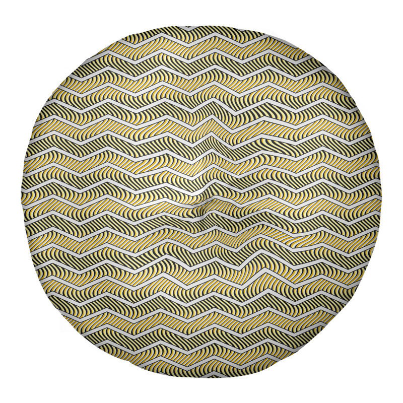 Coussin Rhonda, 26 x 26, Jaune