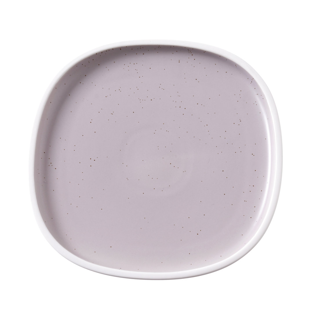 Denmark 10.25'' Porcelain China Square Dinner Plate (Set of 12) Yanco