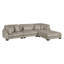Canapé modulaire 4 pièces avec repose-pieds Koah-131280780