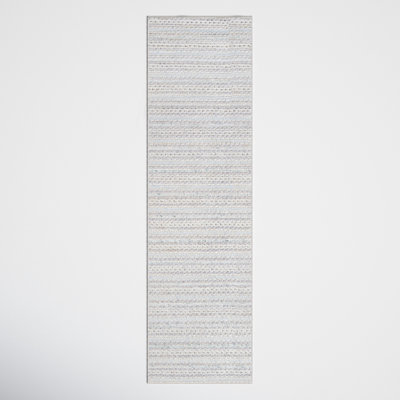 Kells Handmade Light Gray/Cream/Light Blue Rug