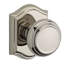 Traditional Passage Door Knob with Traditional Arch Rose-21454541
