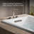 Underscore 60" x 32" Alcove/Tile In Whirlpool Acrylic Bathtub with Heater-51704312