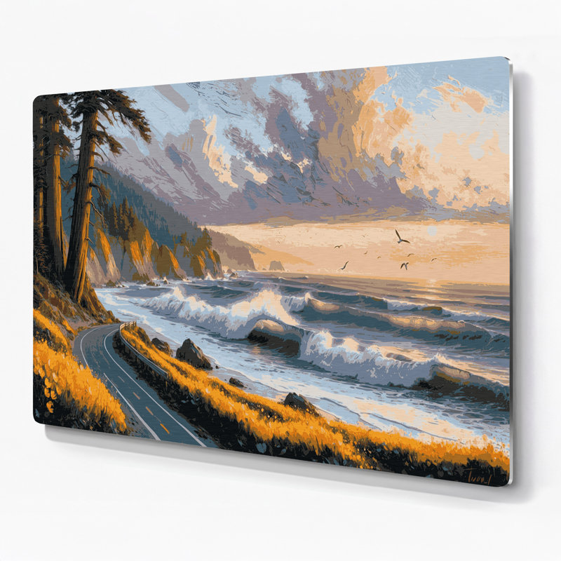 «USA State California», art mural en métal gris, H 11 po x l 14 po x P 0,05 po