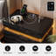 60cm W Manufactured Wood Bedside Table-355477375