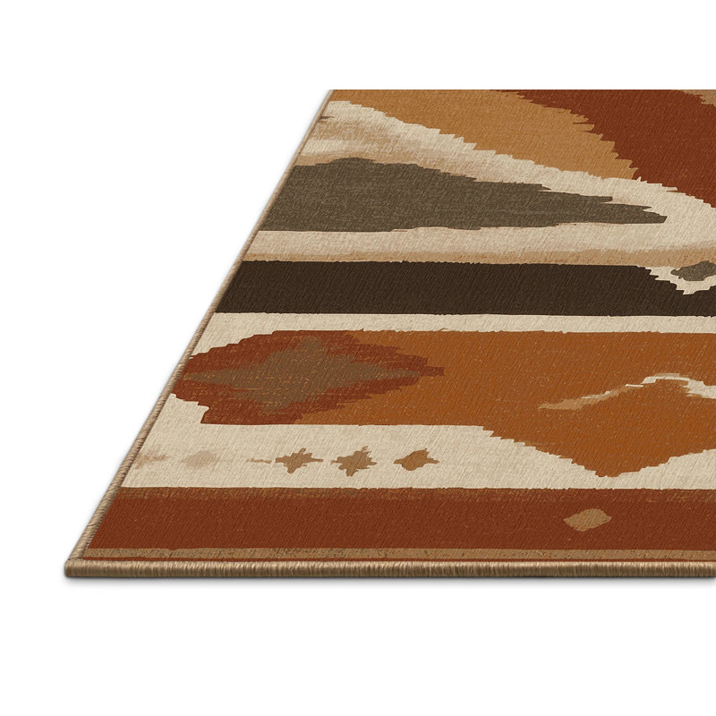 Copper Horizon Rug, Square 8'