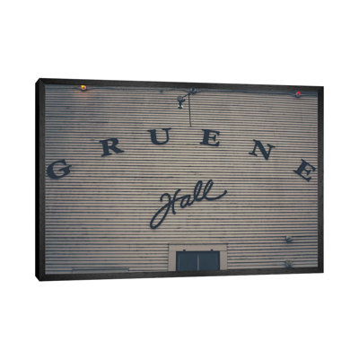 Gruene Hall by Ann Hudec - Print on Canvas