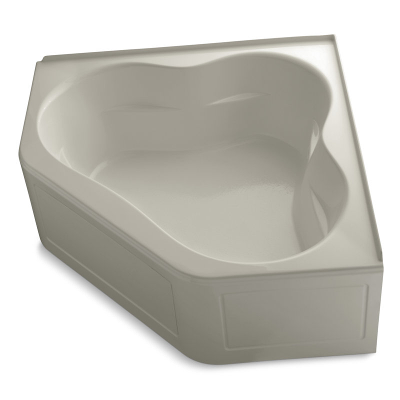 Tercet 60" x 60" Soaking Bathtub, Sandbar