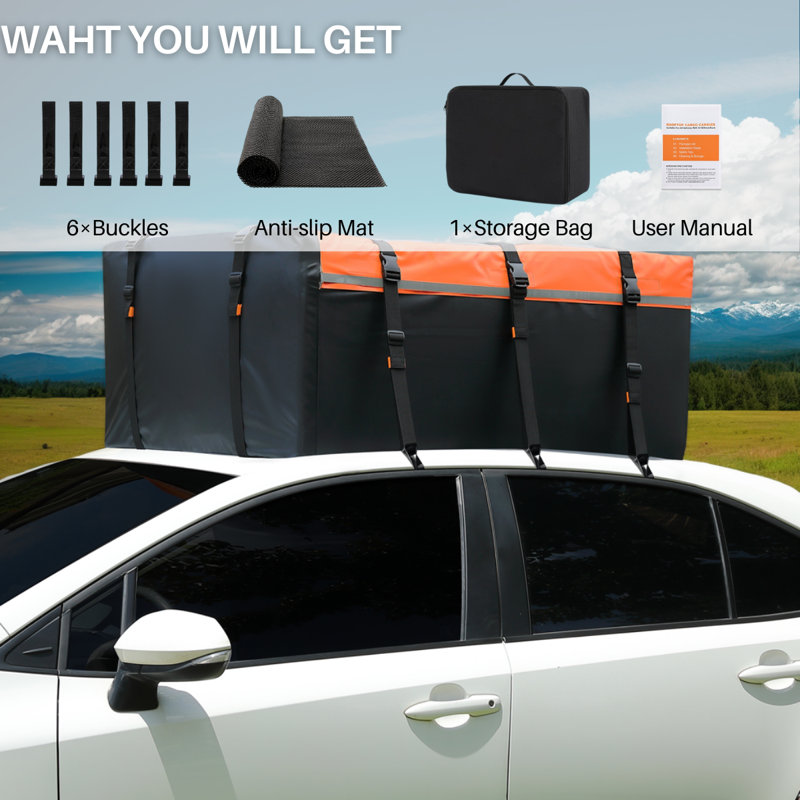 Catheryn Waterproof Vehicle Roof Bag