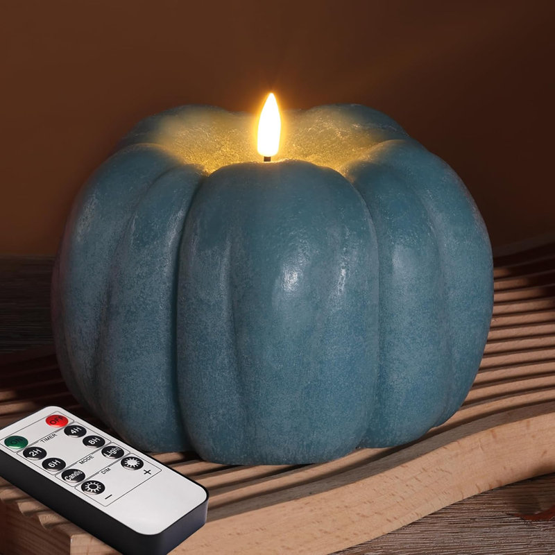 Pumpkin Flameless Candle