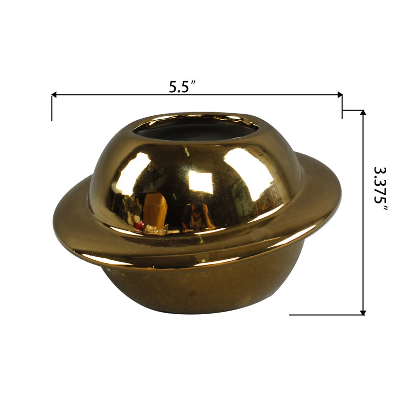 Pot à fleurs en céramique METGD 7 * 7 * 4,25