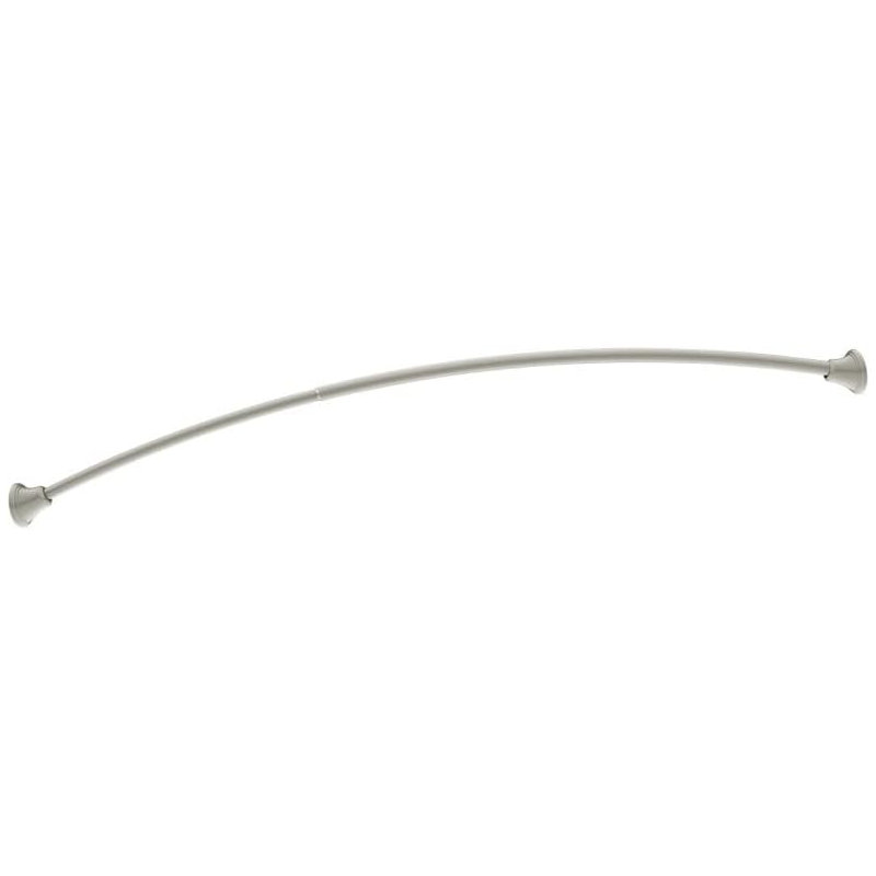 SHWR ROD BN CURVED ADJ JUSQU'À