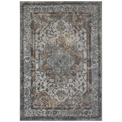 Malizia Damask Area Rug